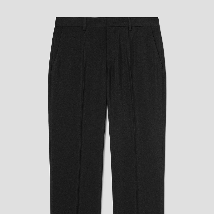 8 seconds Basic Slim-Fit Slacks — Black