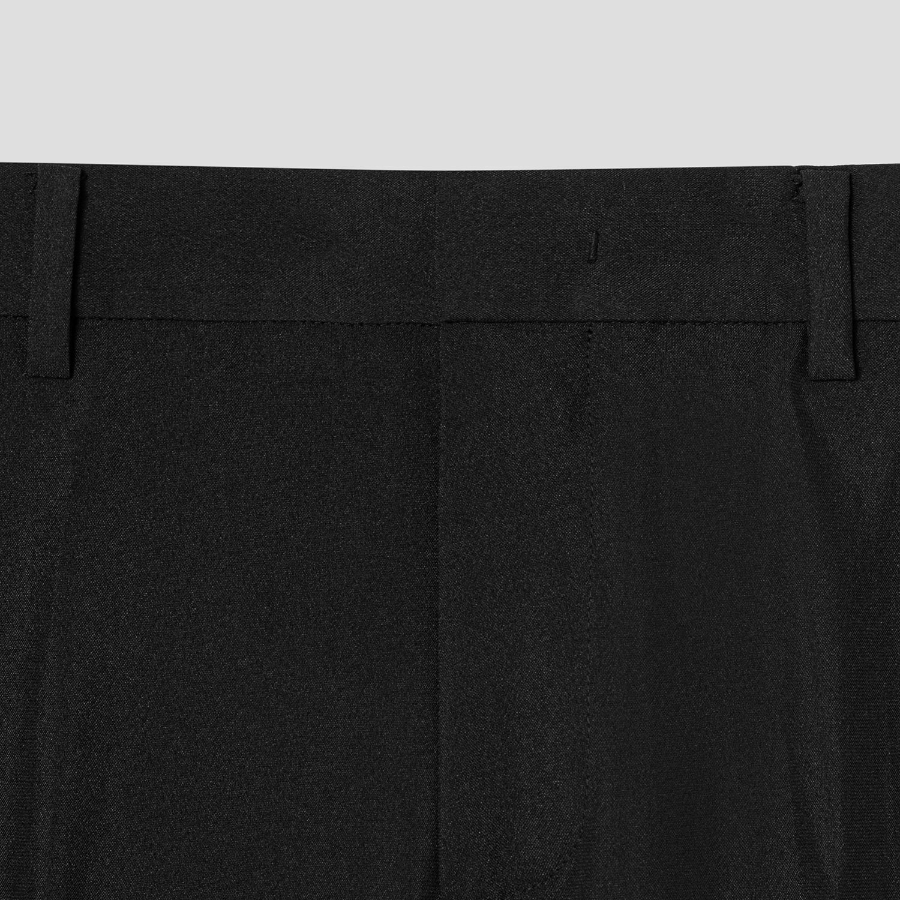 8 seconds Basic Slim-Fit Slacks — Black