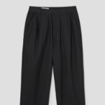 8 seconds Lightweight Cotton Semi-Wide Fit Pants — Ash