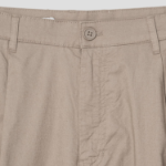 8 seconds Lightweight Cotton Semi-Wide Fit Pants — Beige