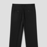 8 seconds [Daily Slacks] Semi-Wide Fit Basic Slacks — Black