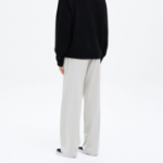 8 seconds [Daily Slacks] Semi-Wide Fit Basic Slacks — Ivory