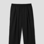 8 seconds Kangyeon Poly Wide Fit Banding Pants — Black