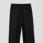8 seconds Kangyeon Poly Wide Fit Banding Pants — Black