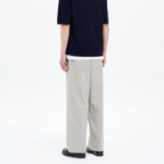 8 seconds Linen Blended Wide Fit Pants — Beige