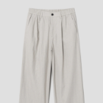 8 seconds Linen Blended Wide Fit Pants — Beige