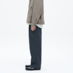 8 seconds Linen Blended Wide Fit Pants — Navy