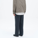 8 seconds Linen Blended Wide Fit Pants — Navy