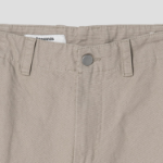 8 seconds Cotton Oxford Curved Pants — Beige