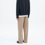 8 seconds Poly Crêpe Easy Pants — Beige