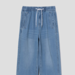 8 seconds Denim Track Pants — Sky Blue