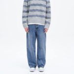 8 seconds Essential Wide-Fit Denim Pants — Blue