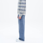 8 seconds Essential Wide-Fit Denim Pants — Blue