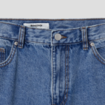 8 seconds Essential Wide-Fit Denim Pants — Blue