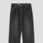 8 seconds Essential Wide-Fit Denim Pants — Ash