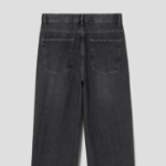 8 seconds Essential Wide-Fit Denim Pants — Ash