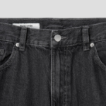 8 seconds Essential Wide-Fit Denim Pants — Ash