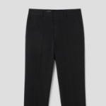 8 seconds [Everyday Slacks] Slim-Fit Basic Slacks — Black