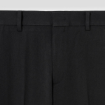 8 seconds [Everyday Slacks] Slim-Fit Basic Slacks — Black