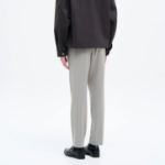 8 seconds [Everyday Slacks] Slim-Fit Basic Slacks — Beige