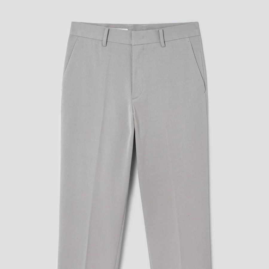 8 seconds [Everyday Slacks] Slim-Fit Basic Slacks — Beige