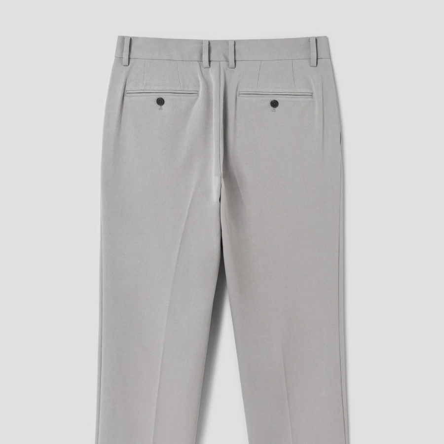 8 seconds [Everyday Slacks] Slim-Fit Basic Slacks — Beige