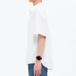 8 seconds 60s Cotton Poplin Oversized Short-Sleeve Shirt — White