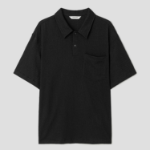 8 seconds Crinkle Pullover Shirt — Black