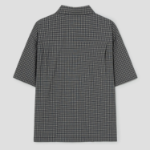 8 seconds Check Short-Sleeve Shirt — Navy