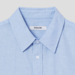 8 seconds Oxford Oversized Short-Sleeve Shirt — Sky Blue
