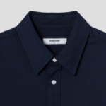 8 seconds Oxford Oversized Short-Sleeve Shirt — Navy