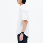 8 seconds Oxford Oversized Short-Sleeve Shirt — White