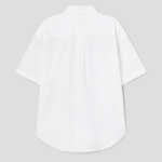 8 seconds Oxford Oversized Short-Sleeve Shirt — White