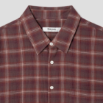 8 seconds Color Check Short-Sleeve Shirt — Red