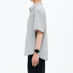 8 seconds Seersucker Stripe Short-Sleeve Shirt — Sky Blue