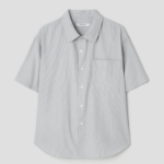 8 seconds Seersucker Stripe Short-Sleeve Shirt — Sky Blue