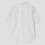 8 seconds Stripe Short-Sleeve Shirt — White