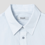 8 seconds Officer Overfit Short-Sleeve Shirt — Sky Blue