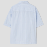 8 seconds Multi Stripe Short-Sleeve Shirt — Sky Blue