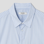 8 seconds Multi Stripe Short-Sleeve Shirt — Sky Blue