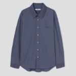 8 seconds 60s Cotton Poplin Overfit Shirt — Ash