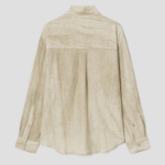 8 seconds Linen Blended Shirt — Beige