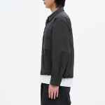 8 seconds Ripstop Nylon Shacket — Ash