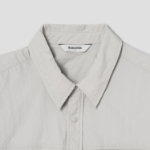 8 seconds Ripstop Nylon Shacket — Light Grey