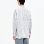 8 seconds Pinstripe Shirt — Ivory