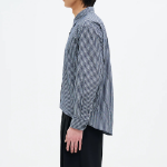 8 seconds Pinstripe Shirt — Ash