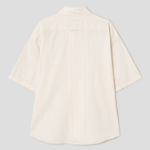 8 seconds Jacquard Short Sleeve Shirt — Ivory