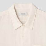 8 seconds Jacquard Short Sleeve Shirt — Ivory