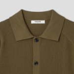 8 seconds Collar Short Sleeve Cardigan — Olive