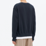 8 seconds Cool Touch Round Button Cardigan — Navy